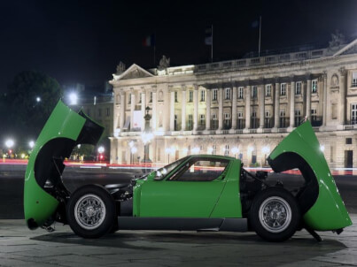 Shooting Lamborghini Miura